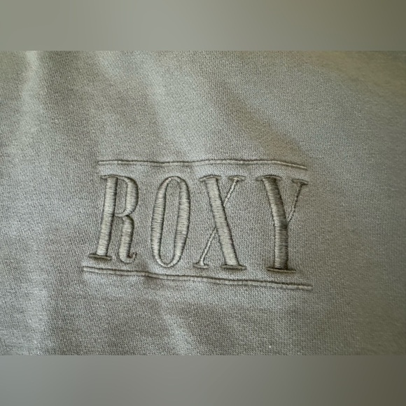 Roxy monochromatic logo sweatshirt. Size XS - Picture 2 of 7